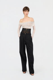 JC Pantaloni Neri BLACK WFT141-WF488