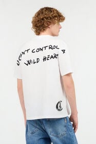 JC T-Shirt With Heart White UFT035-UF055