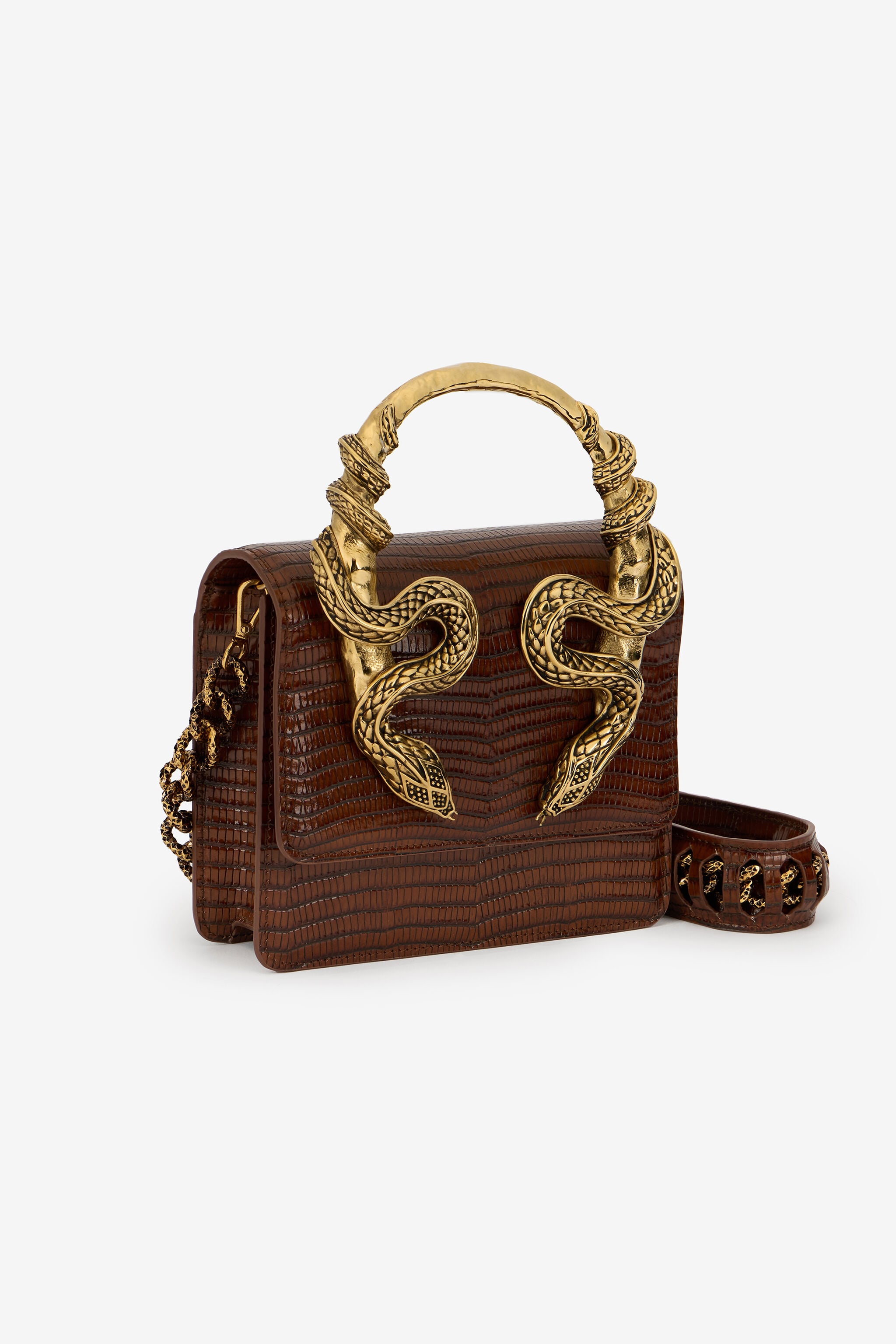 RC Serpentine Bag RC Serpentine Bag BROWN VWB001-PZ119