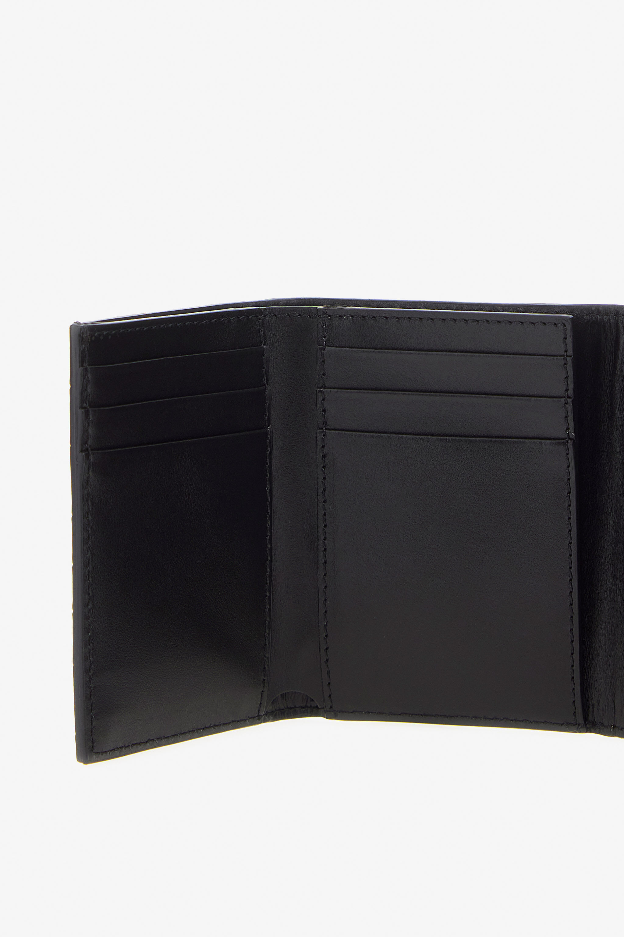 Black Croc-Effect Wallet in Black for Women | Roberto Cavalli®