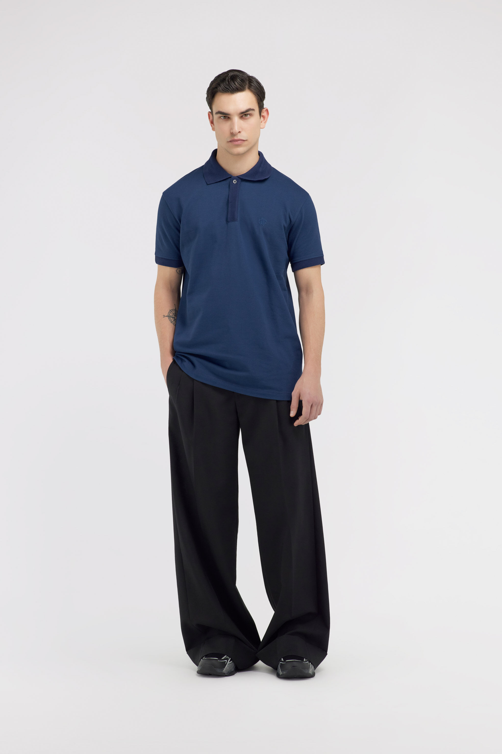 RC RC logo Polo RC RC logo Polo Dark blue SRT64B-KB002