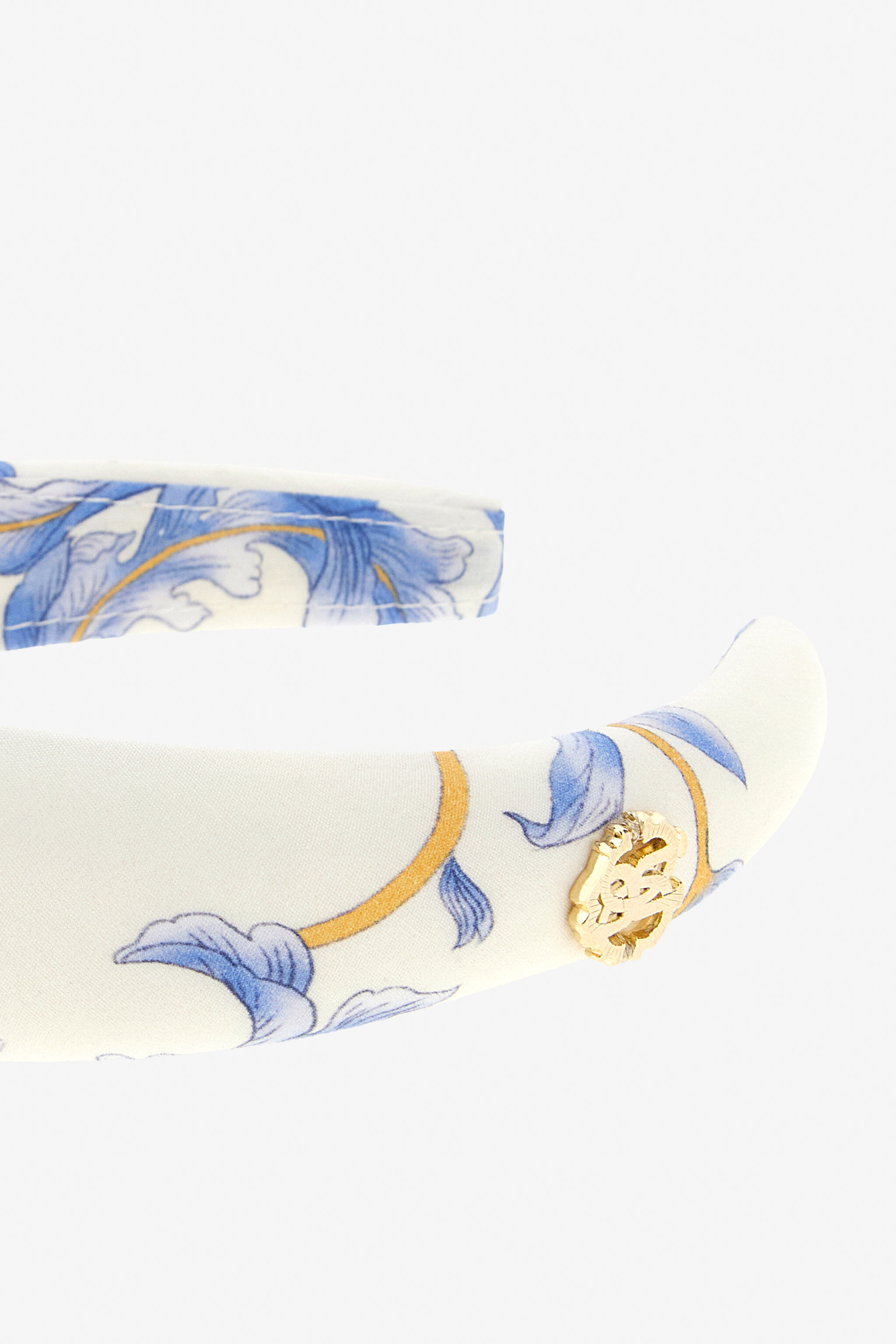 JU Printed Hairband with RC Logo JU Printed Hairband with RC Logo White SJI005-4FL49