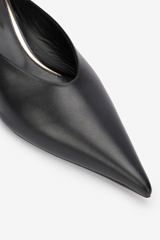 RC Black Serpentine Mules BLACK WKS003-PZ319