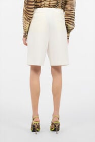 JC Bermuda Sartoriali Con Cintura Bianco UFT098-UF149