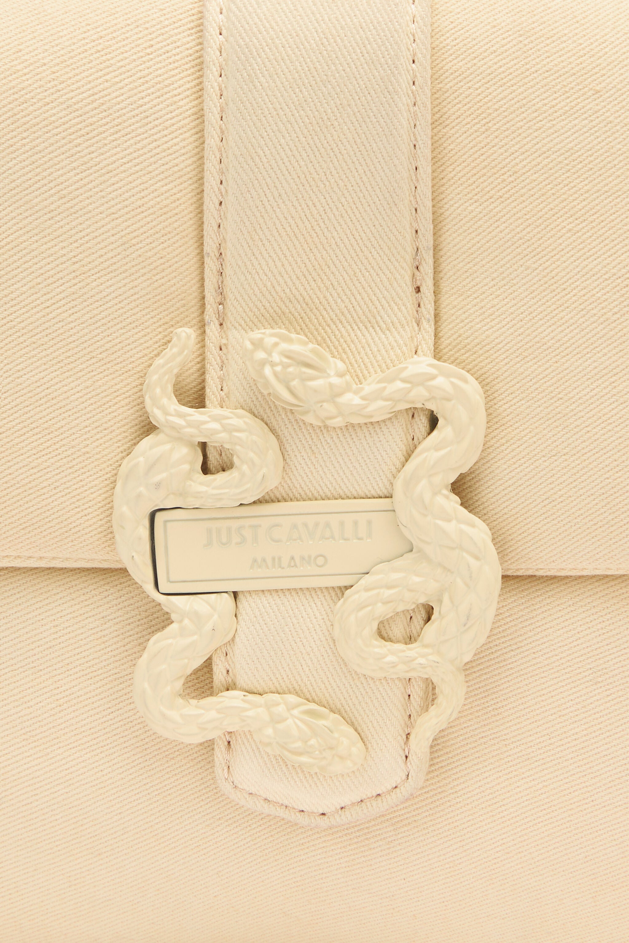 JC Shoulder Bag With Matching Mirror Snake JC Shoulder Bag With Matching Mirror Snake Ivory UFB053-UF422