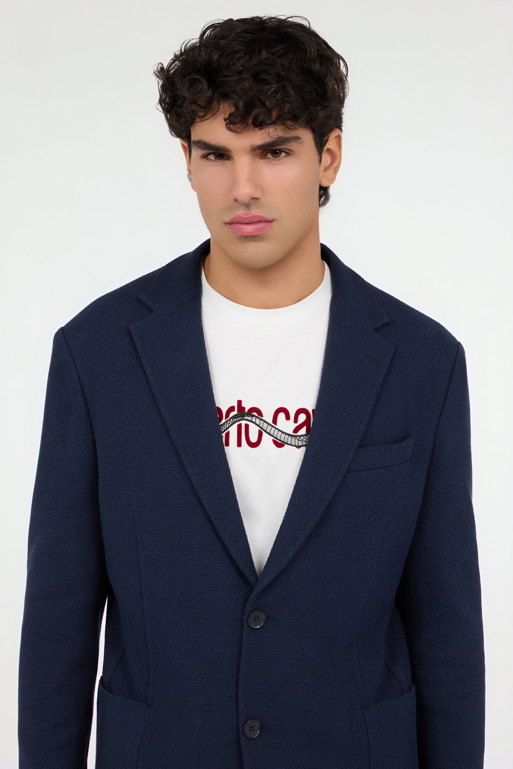 RC Unstructured Jacket in Navy Blue RC Unstructured Jacket in Navy Blue NAVY QOT40J-MAO01