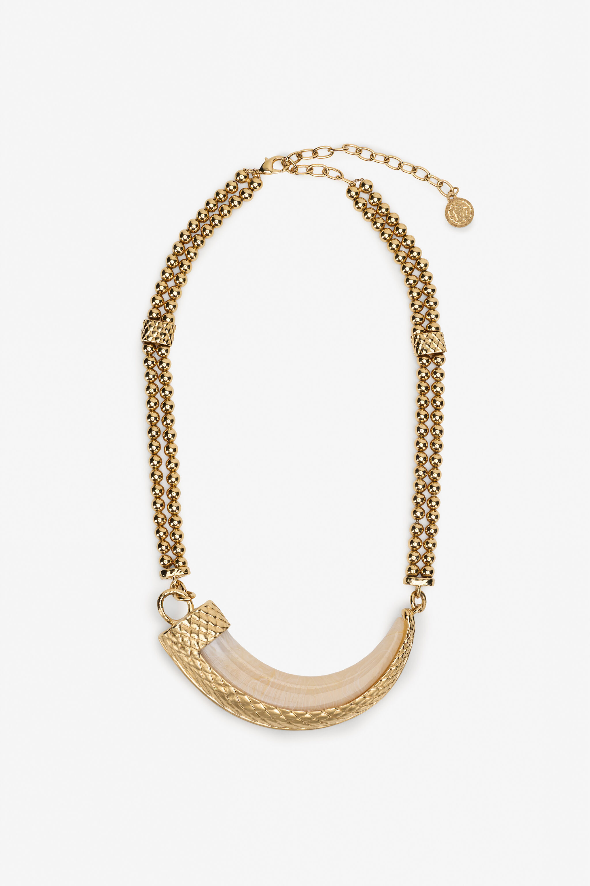RC Gold Horn Necklace RC Gold Horn Necklace GOLD/BUTTER XQG001-AM041