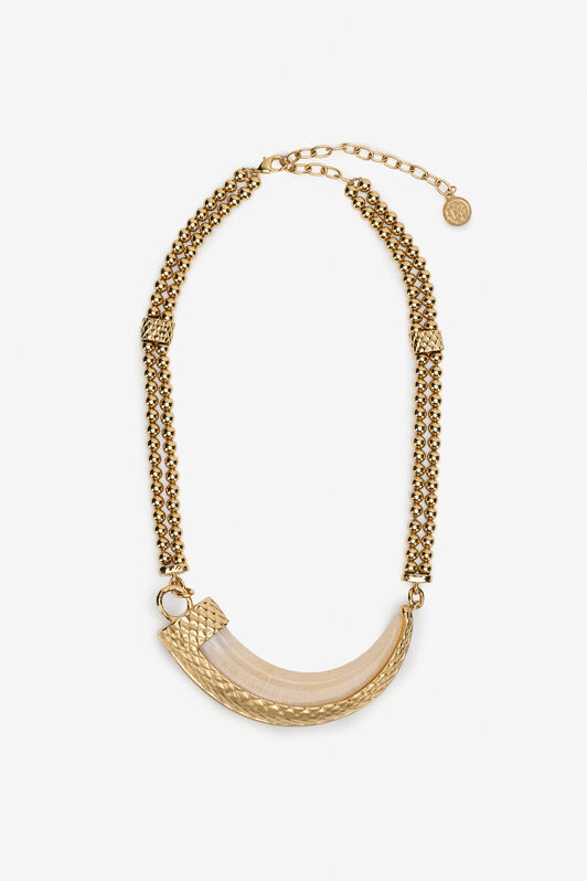 RC Gold Horn Necklace RC Gold Horn Necklace GOLD/BUTTER XQG001-AM041
