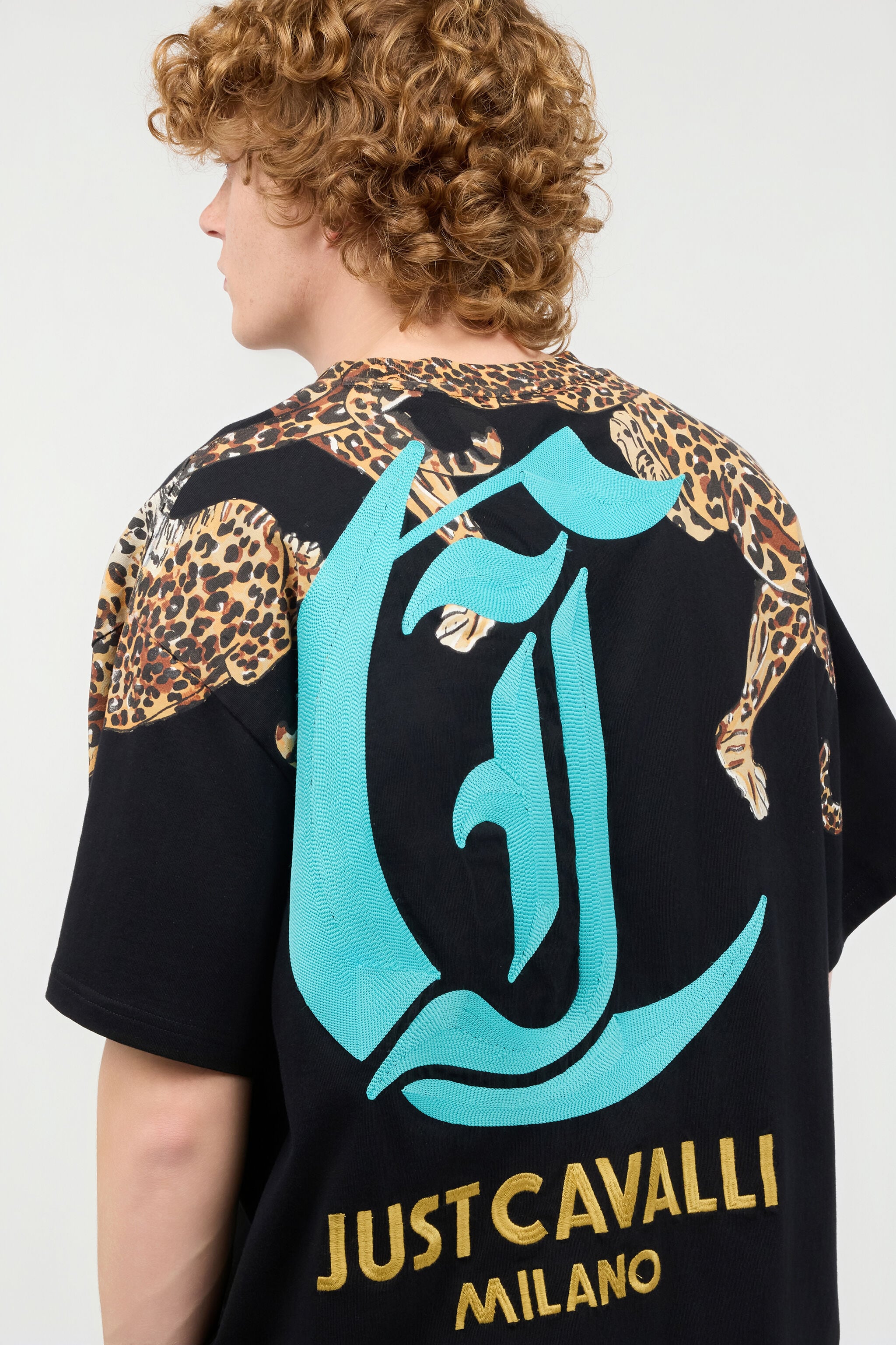 JC T-Shirt With Jaguars JC T-Shirt With Jaguars Black UFT034-UF054
