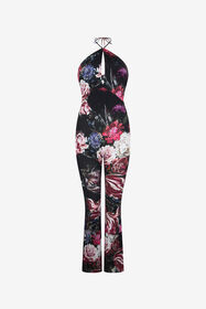 RC Mono con estampado Fiammingo Flowers BLACK/PINK XWT152-LNT77