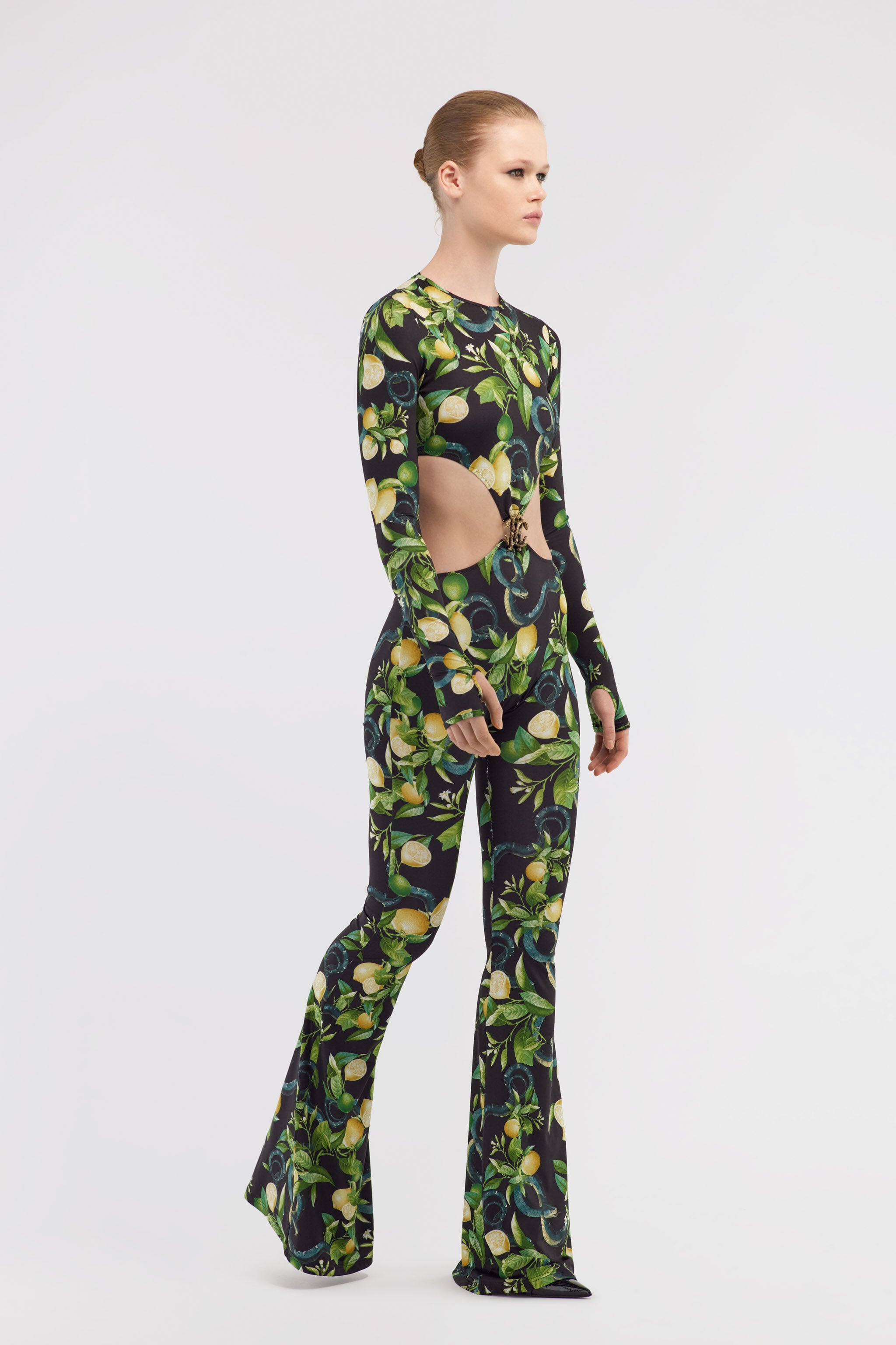RC Tuta cut out stampa Limoni RC Tuta cut out stampa Limoni Nero SKT13A-LNI89