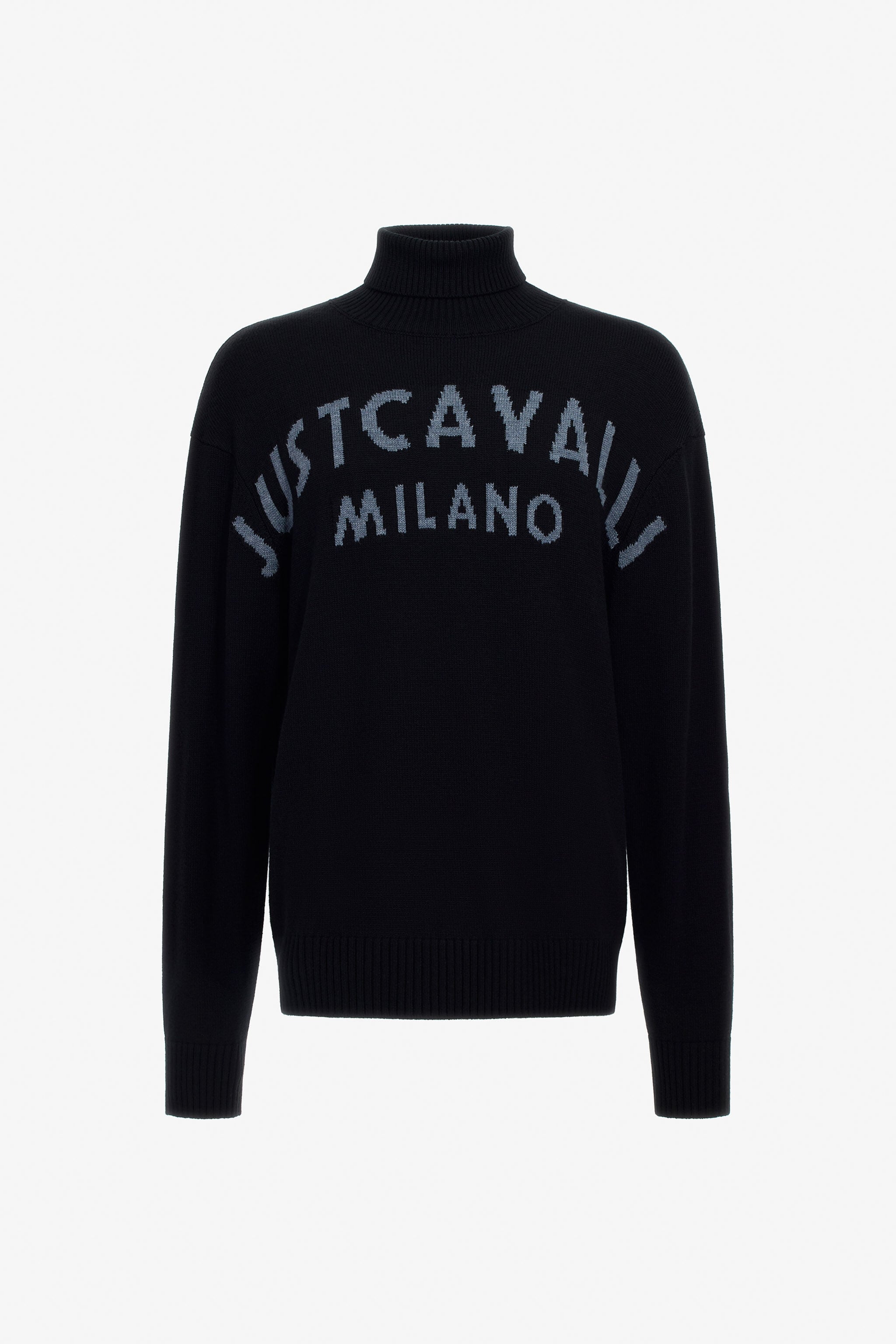 JC Just Cavalli Turtleneck sweater JC Just Cavalli Turtleneck sweater Black TFM006-TF026