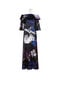 RC Floral-Print Ruffled Maxi Dress RC Floral-Print Ruffled Maxi Dress Violet KOT10C-2NS02