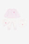 JU Babywachstums-Set mit RC-Monogramm JU Babywachstums-Set mit RC-Monogramm Rosa PJT855-JV025