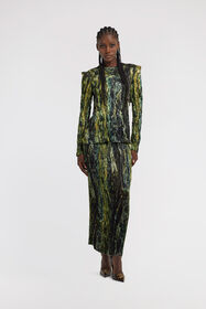 RC Top con stampa Marble Verde scuro TWT600-7NN20