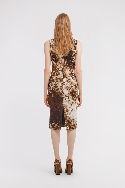 RC Appaloosa print Dress RC Appaloosa print Dress Brown TKT127-ORN08