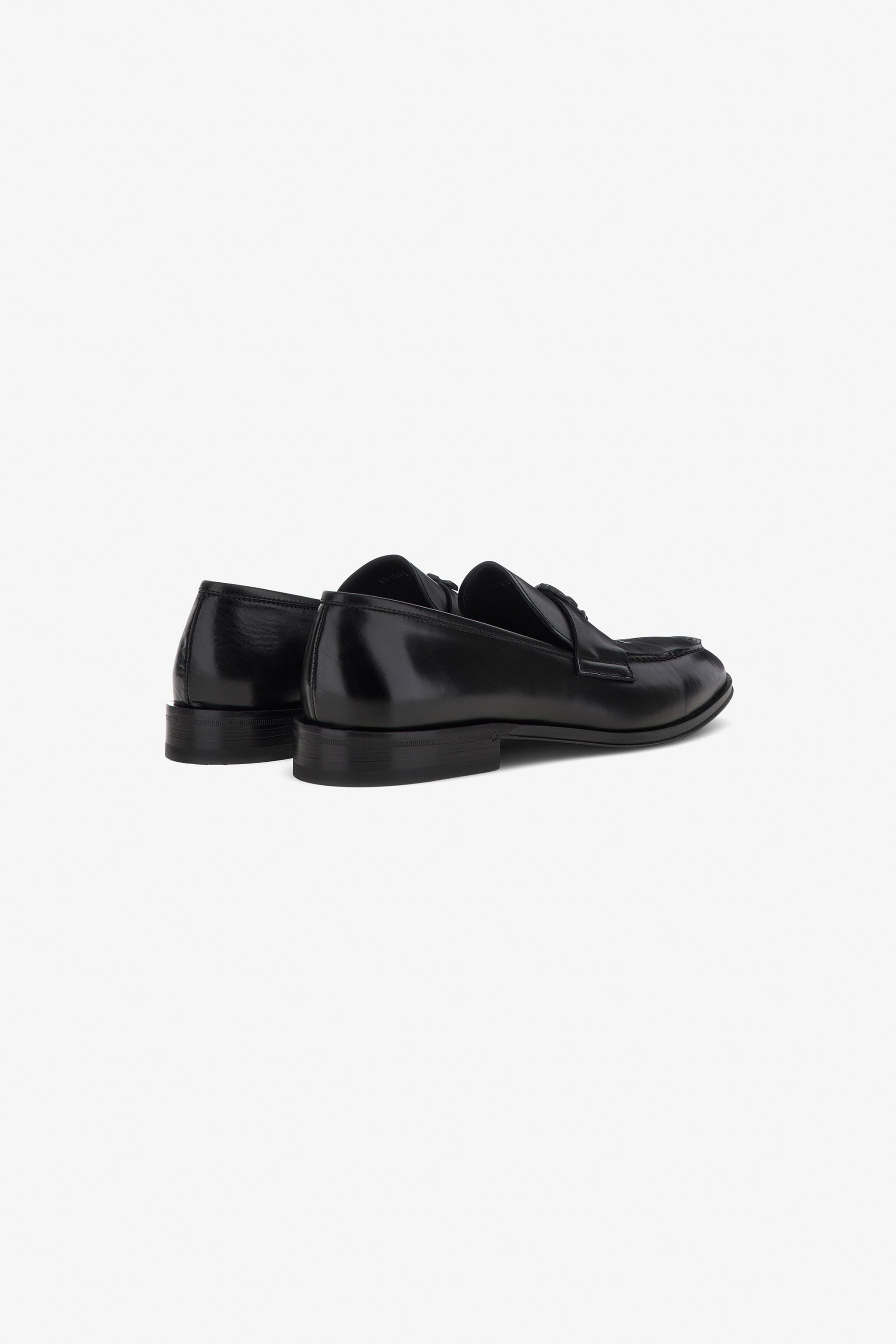 RC Loafers with Monogram Mirror Snake Schwarz RRS022-PZA84