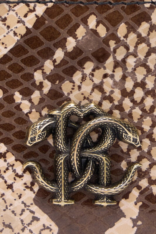 RC Tarjetero con Cremallera y Estampado de Pitón RC Tarjetero con Cremallera y Estampado de Pitón ROCK BEIGE QOA00E-PZO36