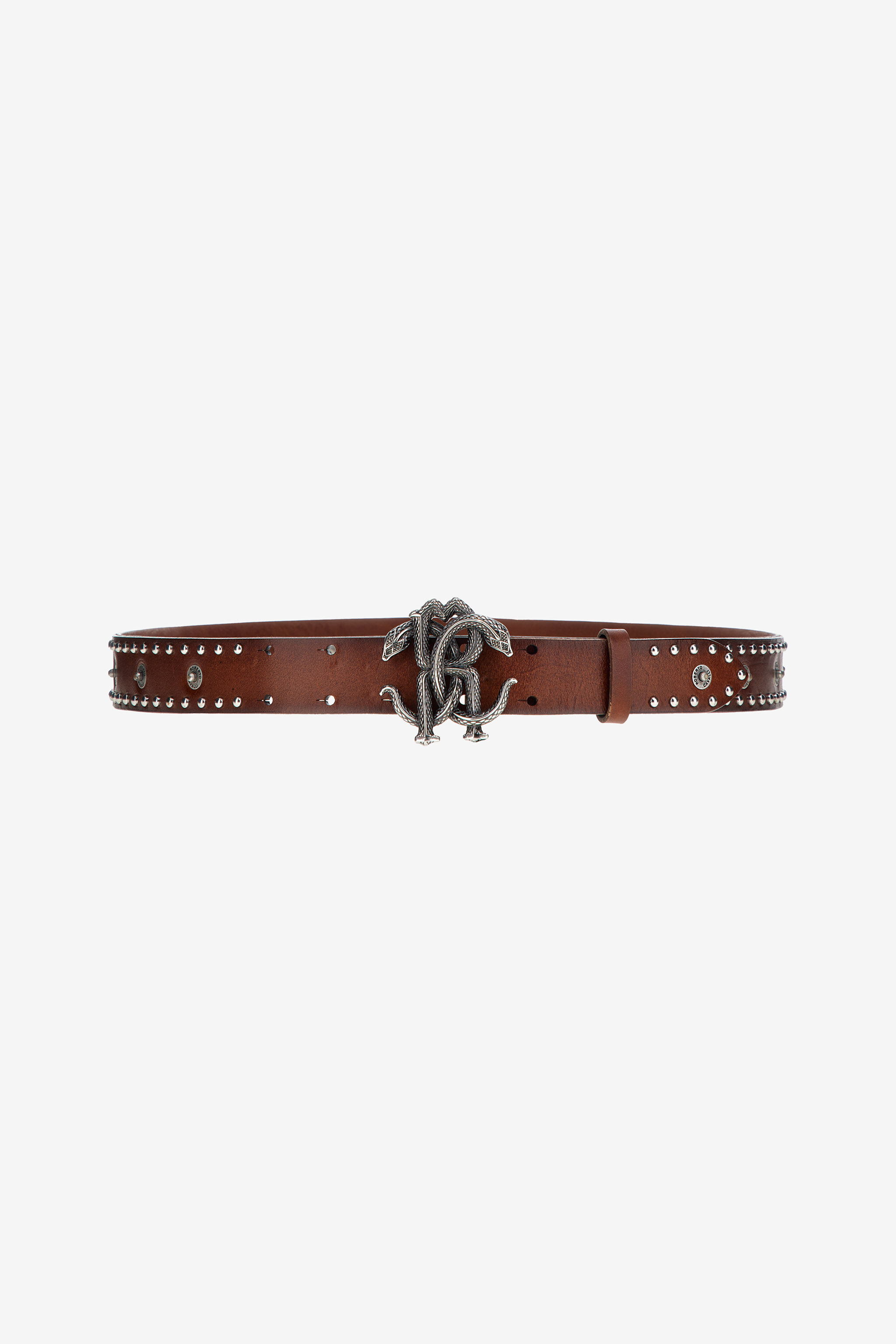 RC RC Monogram Belt RC RC Monogram Belt Brown SRC004-PZC18