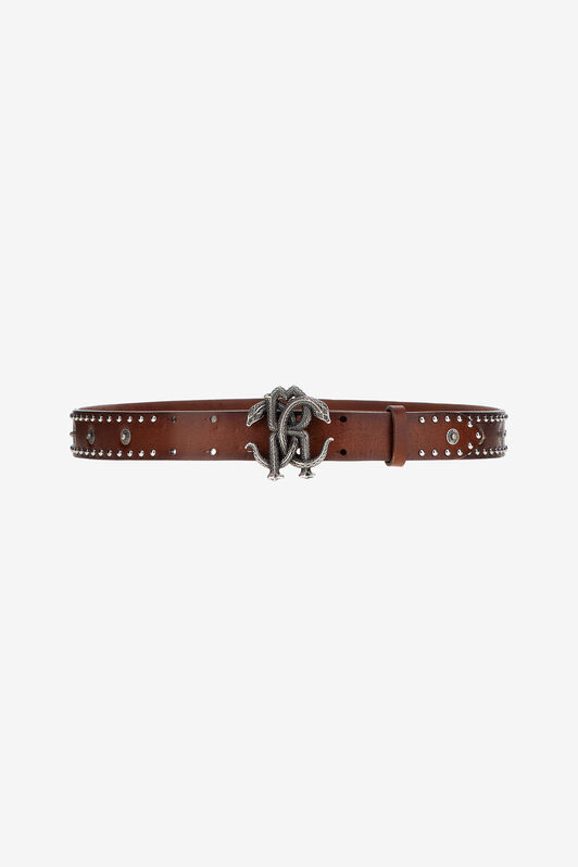 RC RC Monogram Belt RC RC Monogram Belt Brown SRC004-PZC18