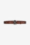 RC RC Monogram Belt RC RC Monogram Belt Brown SRC004-PZC18