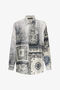 RC Bandana Print Shirt Blue TRT722-4QN11