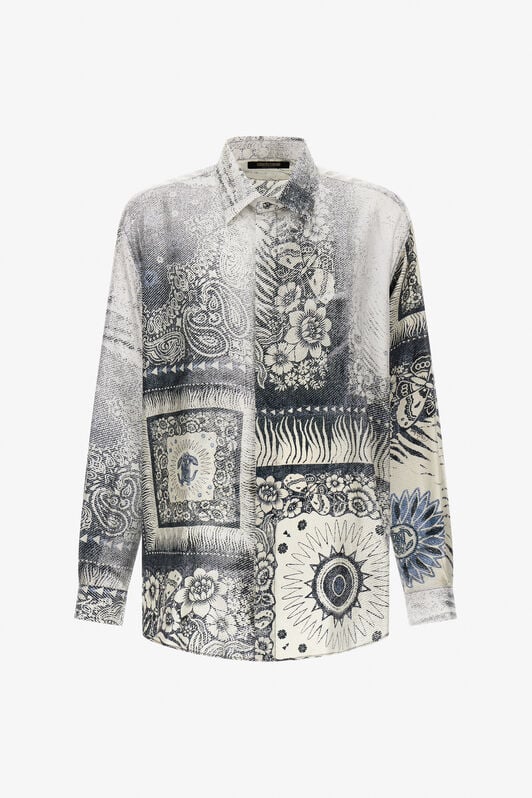 RC Bandana Print Shirt RC Bandana Print Shirt Blue TRT722-4QN11