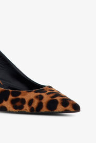 RC Slingback Pumps mit Leopardenmuster Braun TKS043-PZA92