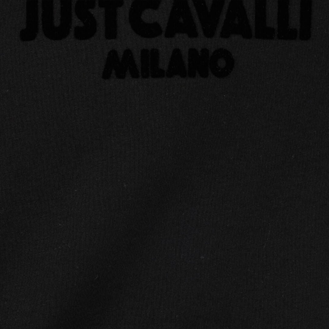 JC T-Shirt With JC Monogram And Contrasting Topstitching JC T-Shirt With JC Monogram And Contrasting Topstitching BLACK UFT037-UF057