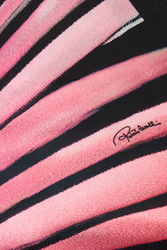 RC Stola In Seta Stampa Ray Of Paradise CORAL XKI005-SQM33