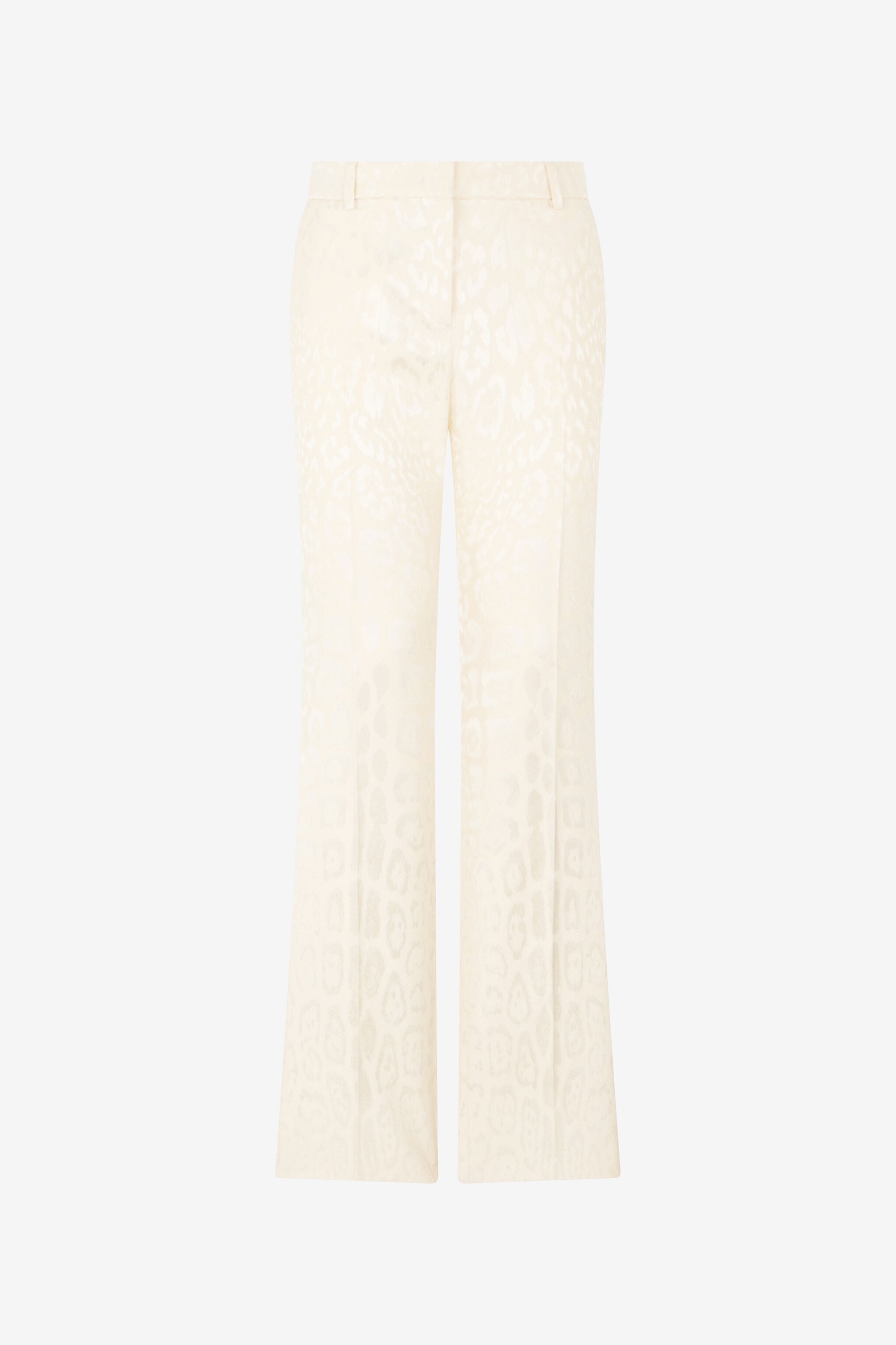 RC Pantaloni Avorio Con Motivo Jaguar RC Pantaloni Avorio Con Motivo Jaguar IVORY XQT207-TJ033