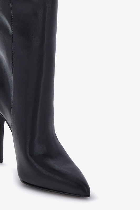 JC Just Cavalli Tiger Logo Boots JC Just Cavalli Tiger Logo Boots BLACK RKS205-RK570