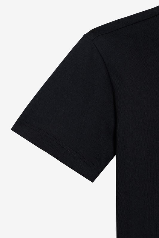 JU Cotton T-shirt with print JU Cotton T-shirt with print BLACK VJT60B-JD001