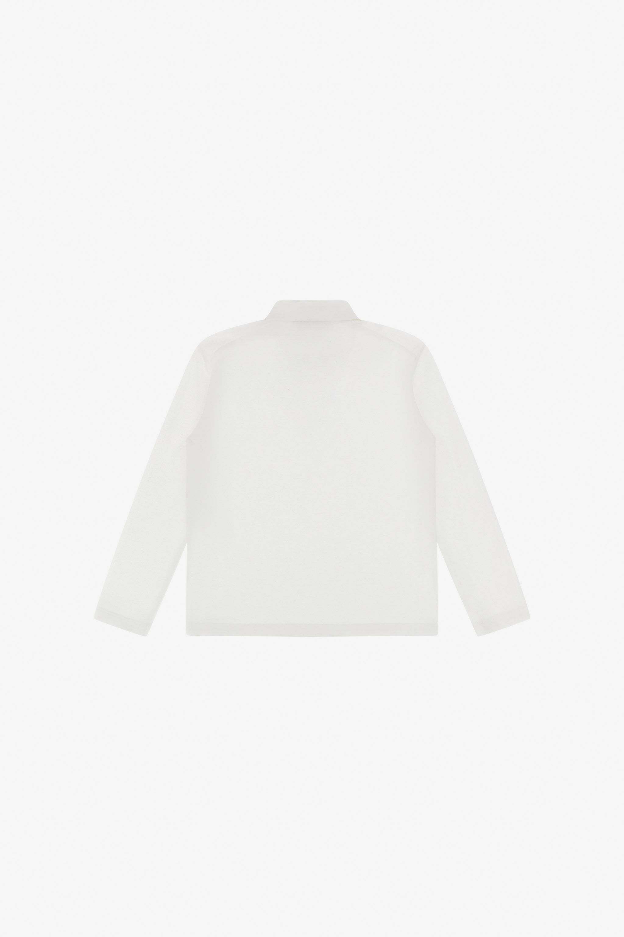 JU Monogram Polo Shirt JU Monogram Polo Shirt White TJT61E-KB002
