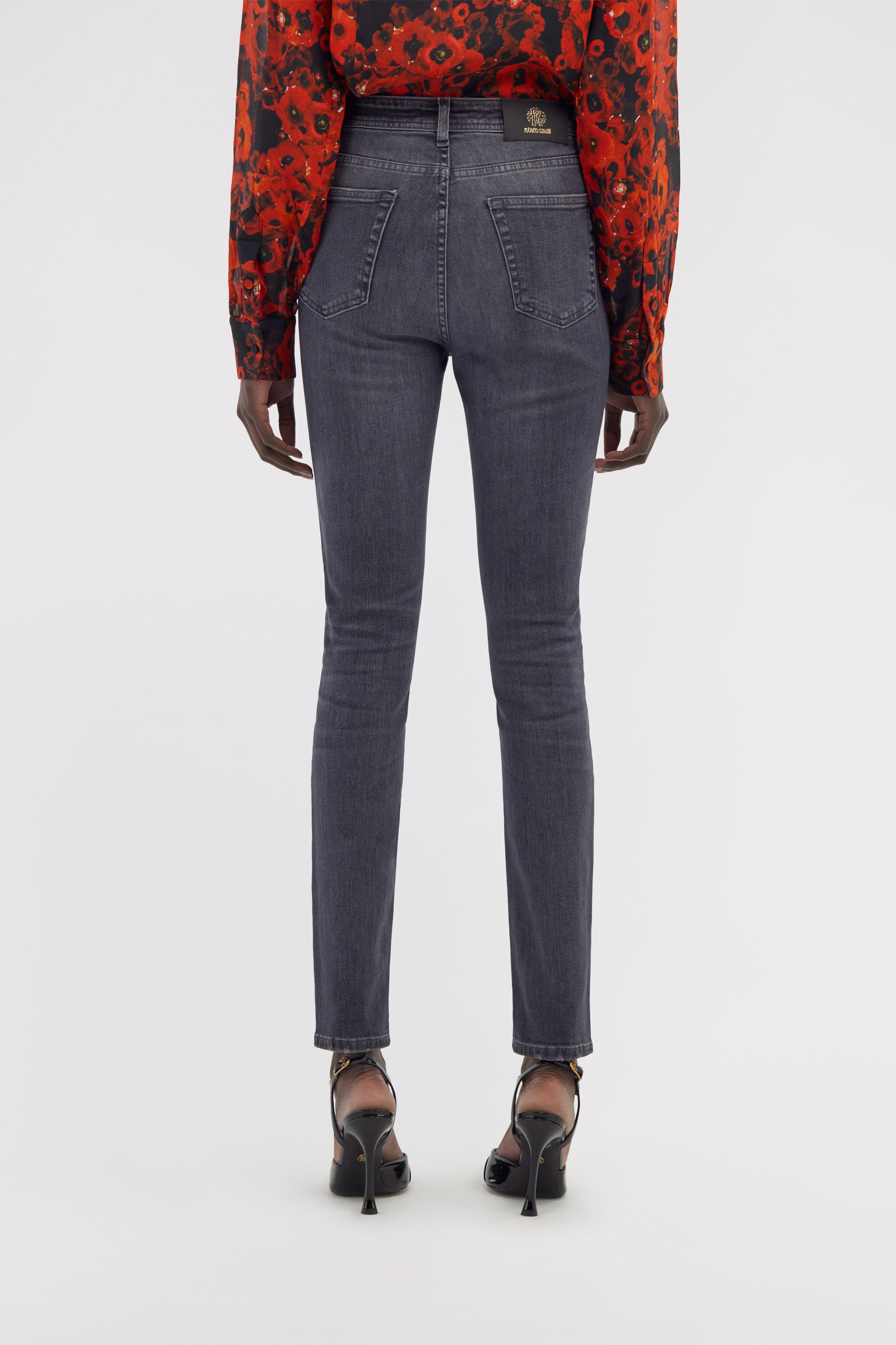 RC Skinny jeans with RC Dark gray NOJ21E-DS002