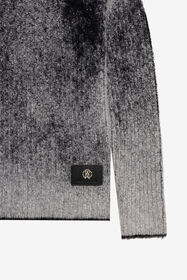 JU Ombré-Strickpullover BLENDED GREY/BLACK XJM60L-LK001