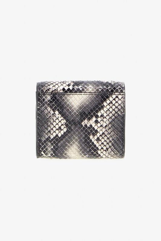RC Logo Small wallet in printed leather RC Logo Small wallet in printed leather Black TKA004-PZ02S