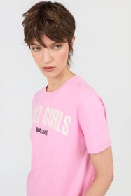 JC Graphic Print T-Shirt CARNATION WFT226-WF608