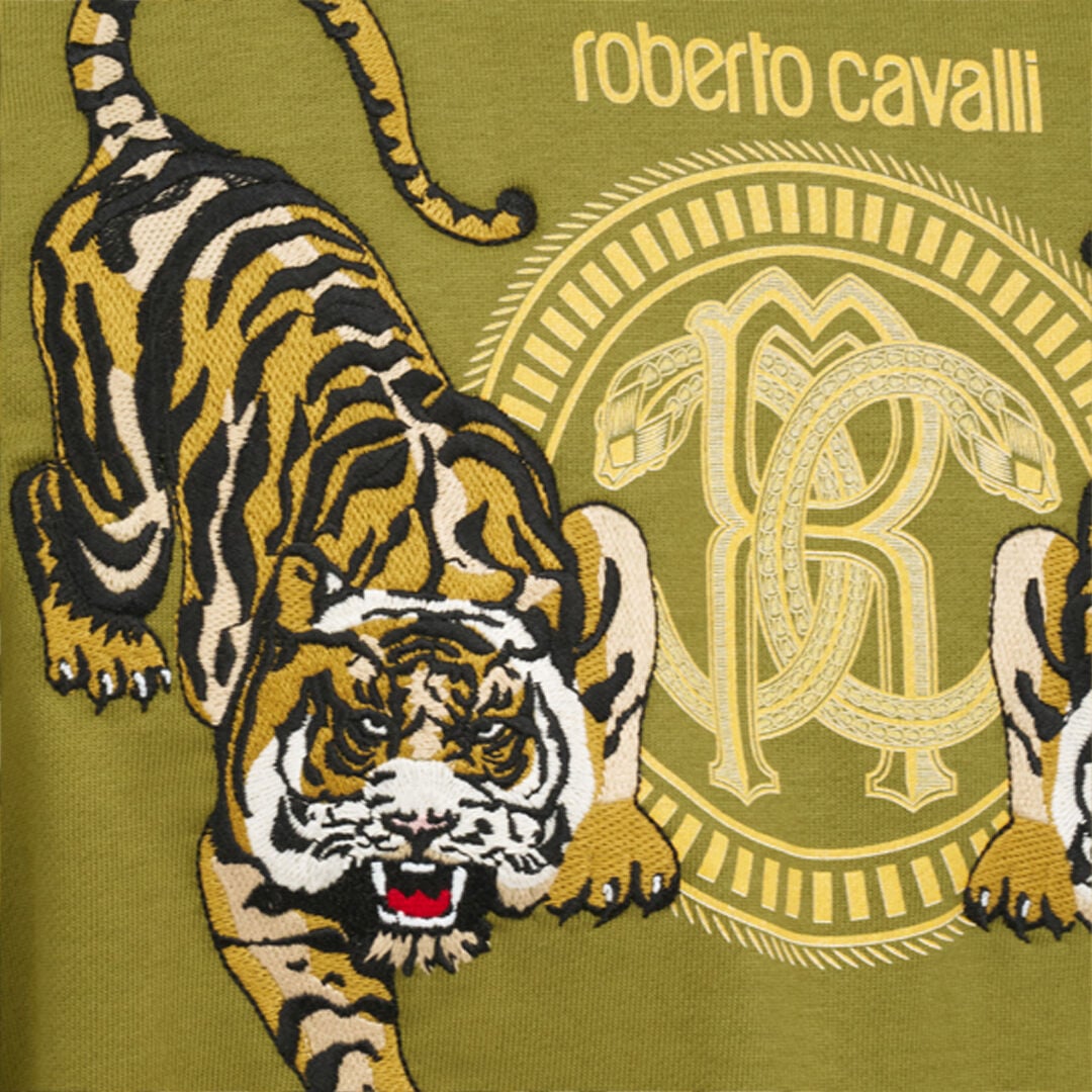 RC Green Logo Sweatshirt RC Green Logo Sweatshirt GREEN OLIVE QOT66C-CFU50