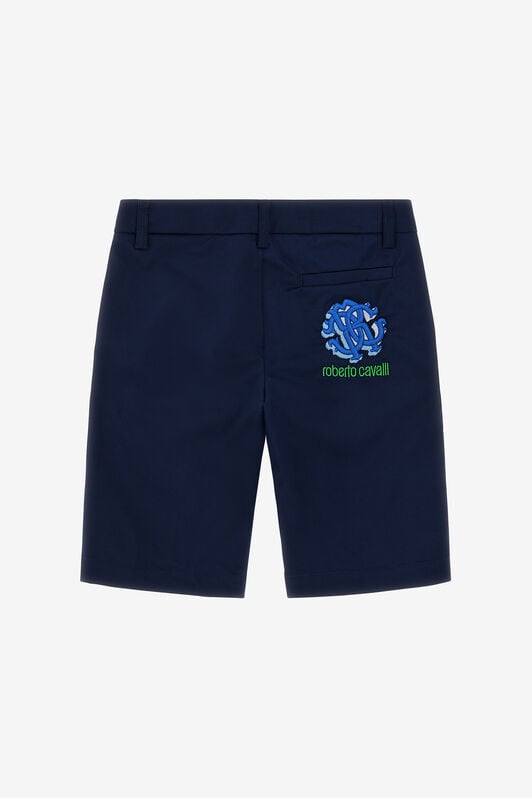 JU Shorts With Logo On The Back JU Shorts With Logo On The Back NAVY SJT237-RN012