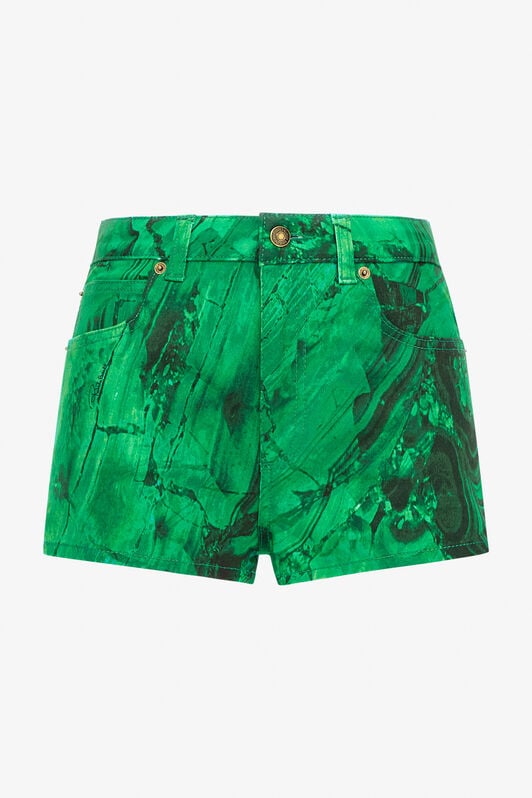RC Malachite Print Shorts RC Malachite Print Shorts Vert TKJ210-DAN06