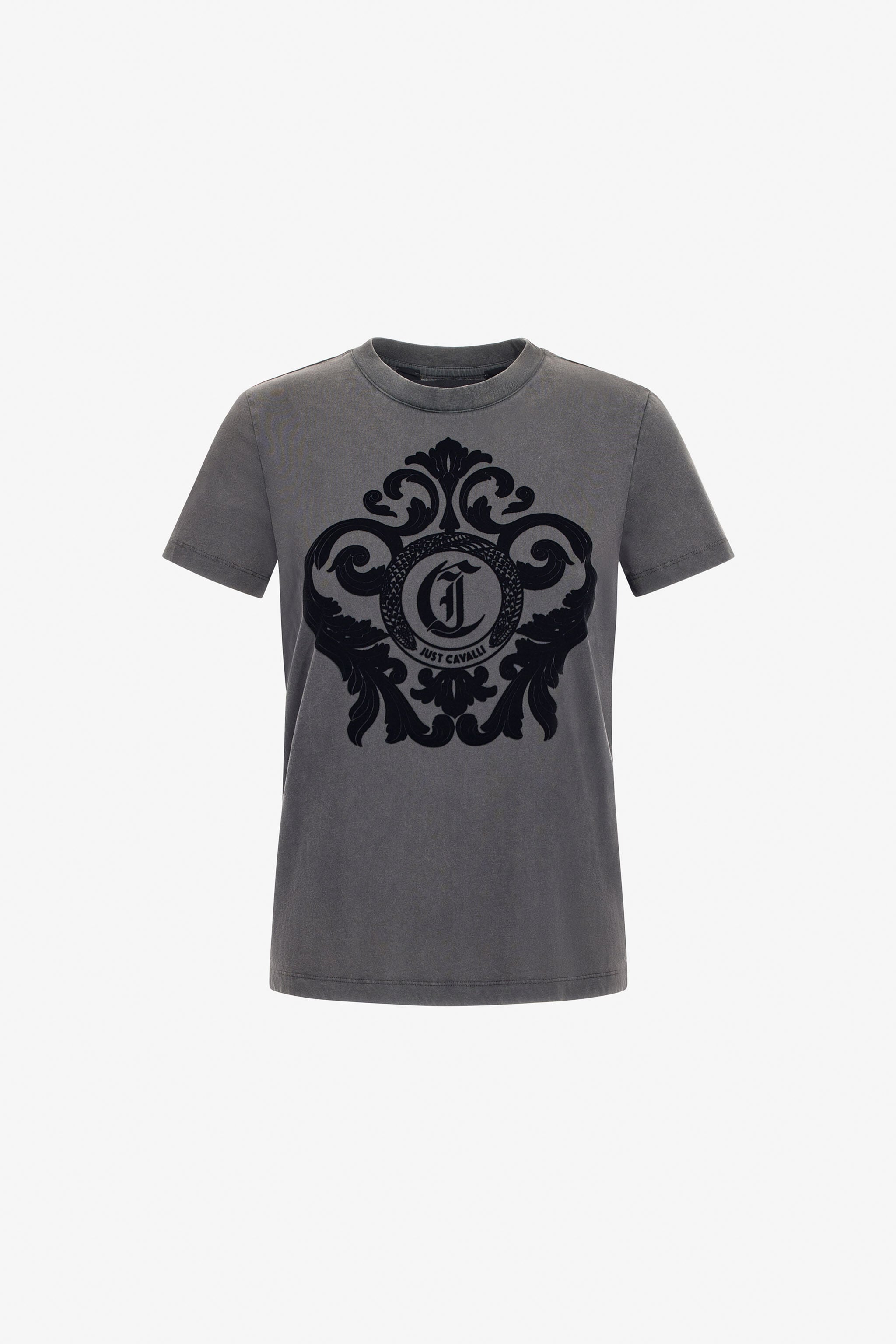 JC Just Cavalli T-shirt JC Just Cavalli T-shirt Dunkelgrau TFT099-TF155