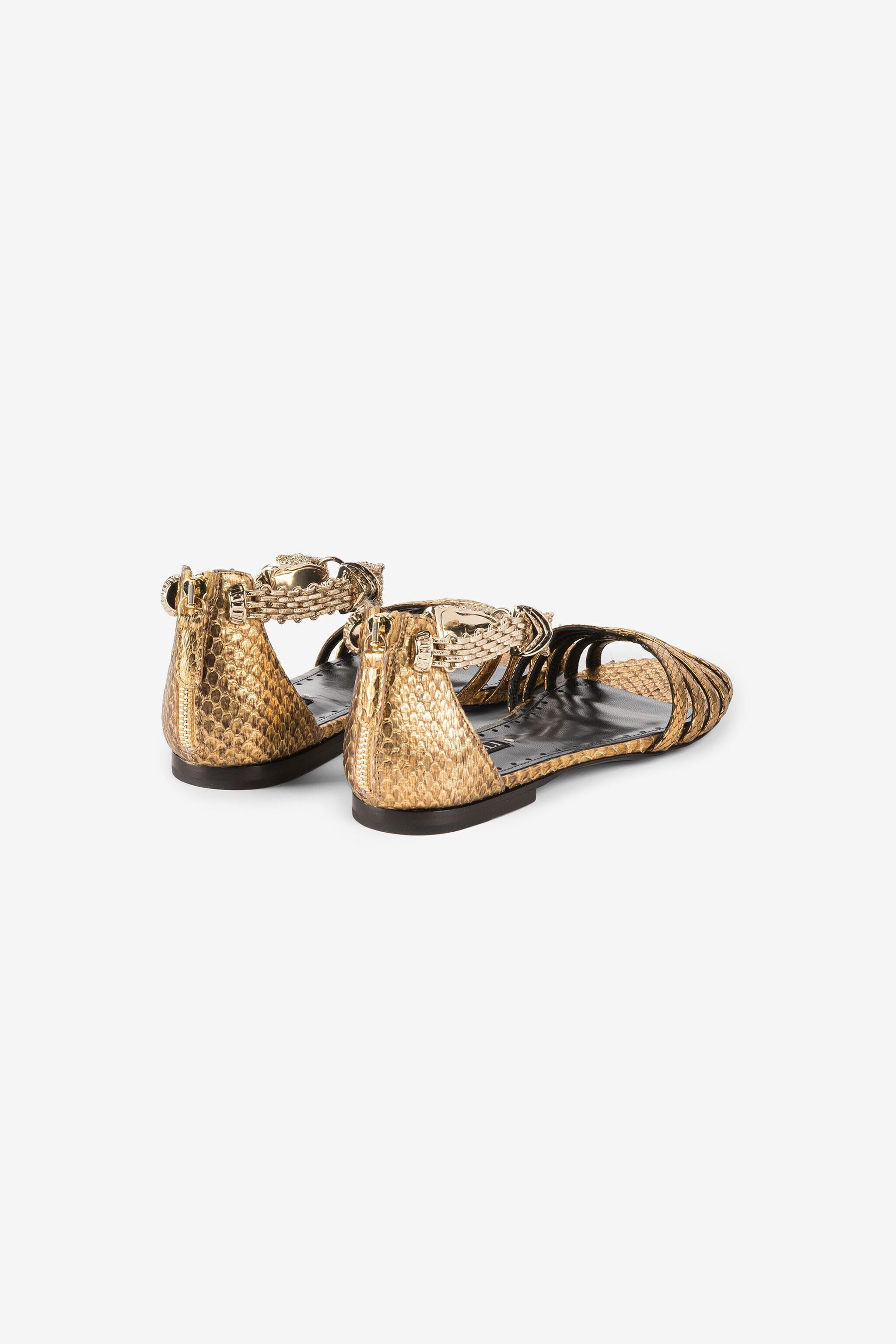 RC Metallic-Sandalen RC Metallic-Sandalen Gold OQS034-PA023