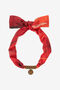 RC Collier En Soie Avec Monogramme Mirror Snake Rouge TKG002-AM019