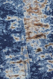 RC Mini Dress With Discoloration BLU SCURO VKJ150-VT012