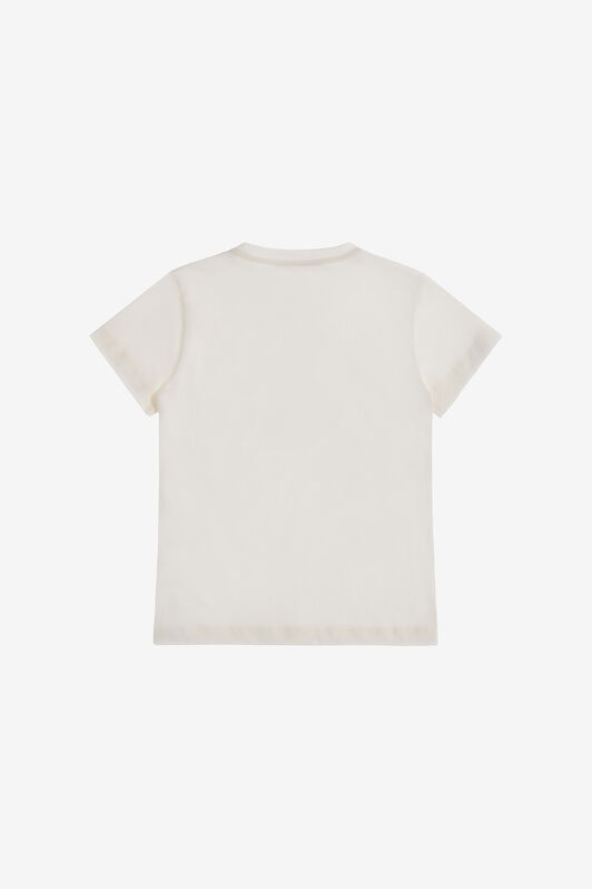 JU T-shirt with Logo and print White SJT652-JD001