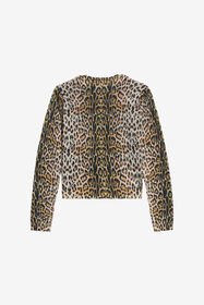 JU Strickjacke mit Leoparden-Print JAGUAR XJM90P-7HS60