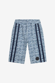 JU Monogralier Bermuda Shorts LIGHT BLUE/DARK BLUE UJT25E-5OO44