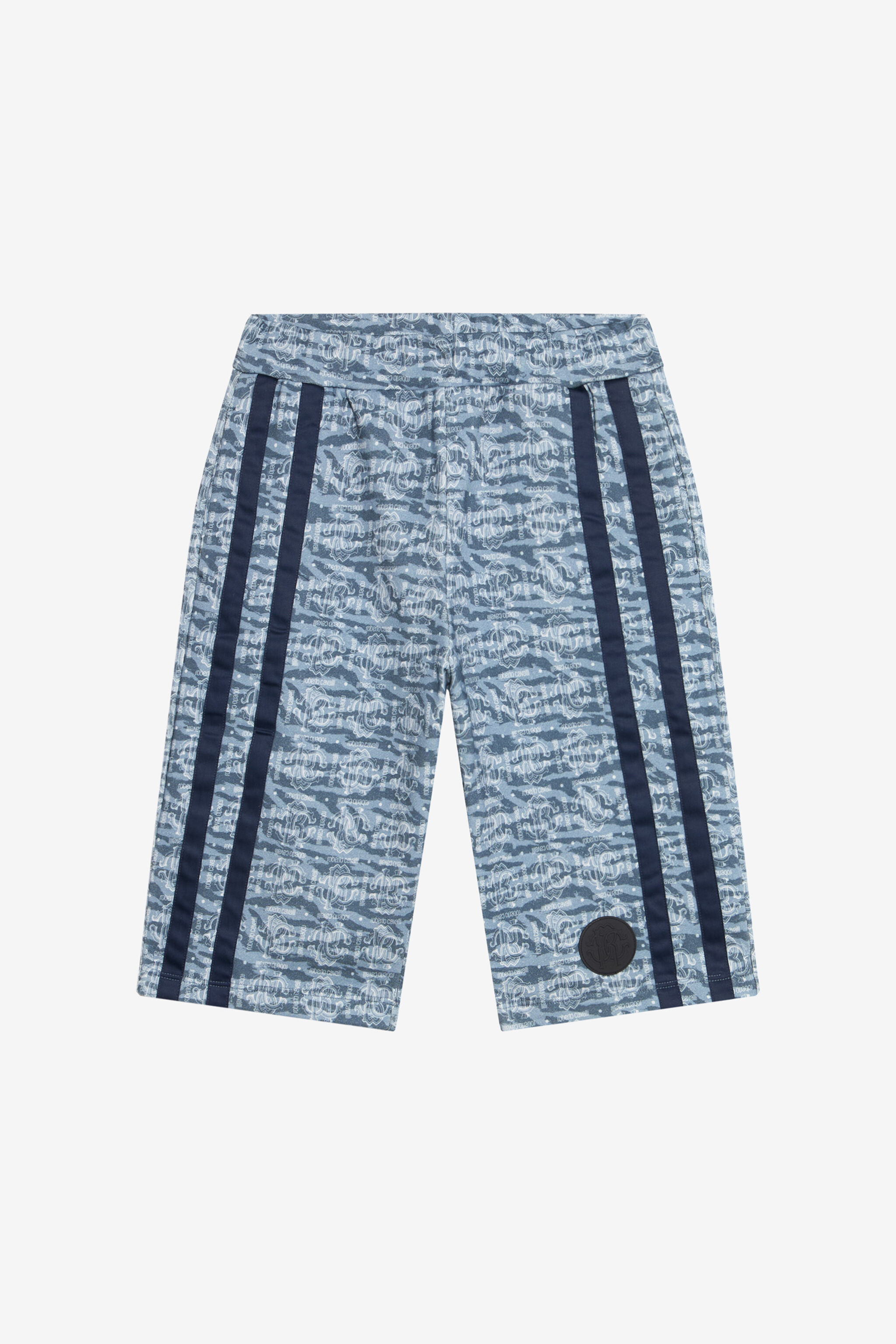 JU Monogralier Bermuda Shorts LIGHT BLUE/DARK BLUE UJT25E-5OO44