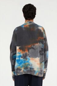 JC Multicolor-Pullover mit Rusty Stain-Druck MULTICOLOR SCURO VFM016-VF064